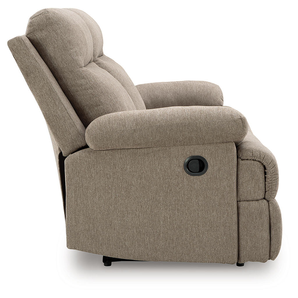 Side-Swipe Reclining Sofa with Drop Down Table Signature Design by Ashley® Living Room