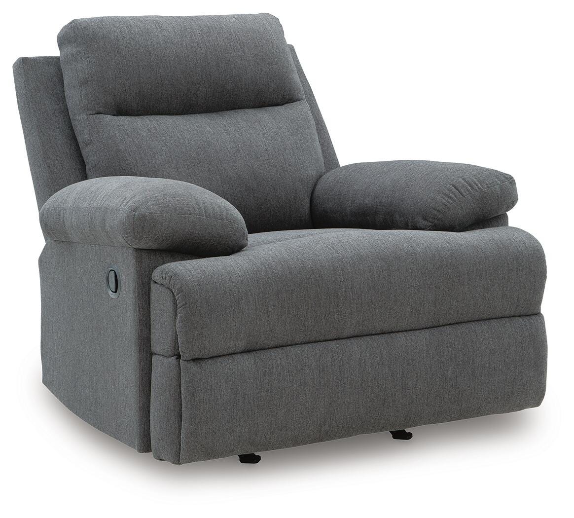 Side-Swipe Reclining Sofa with Drop-Down Table, Loveseat and Recliner Signature Design by Ashley® Living Room