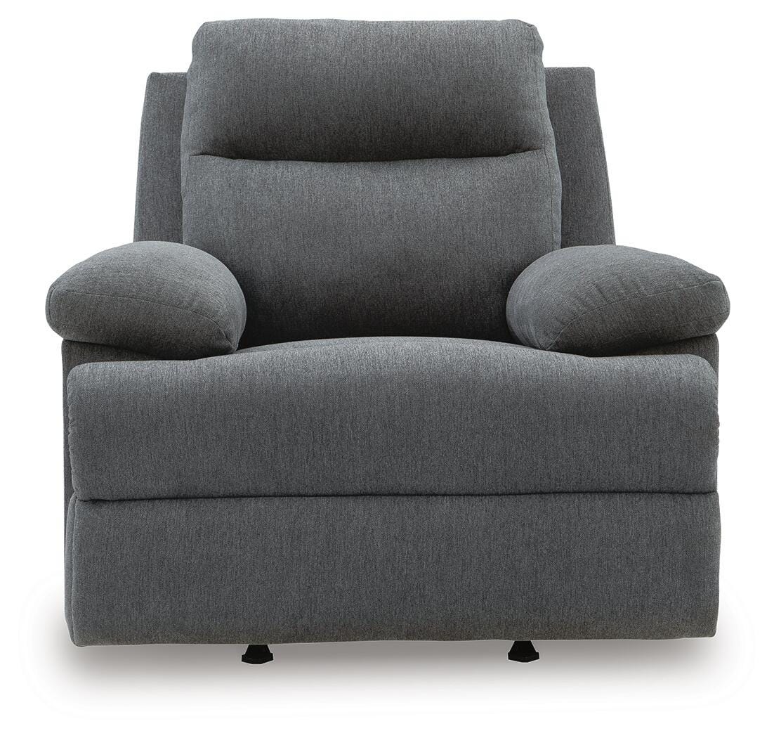 Side-Swipe Reclining Sofa with Drop-Down Table, Loveseat and Recliner Signature Design by Ashley® Living Room