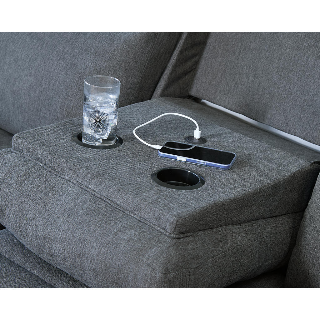 DOORBUSTER! Side-Swipe Reclining Sofa with Drop Down Table Signature Design by Ashley® Living Room