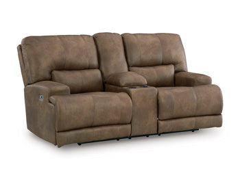 Beckley Place Power Reclining Loveseat with Console Signature Design by Ashley® Living Room