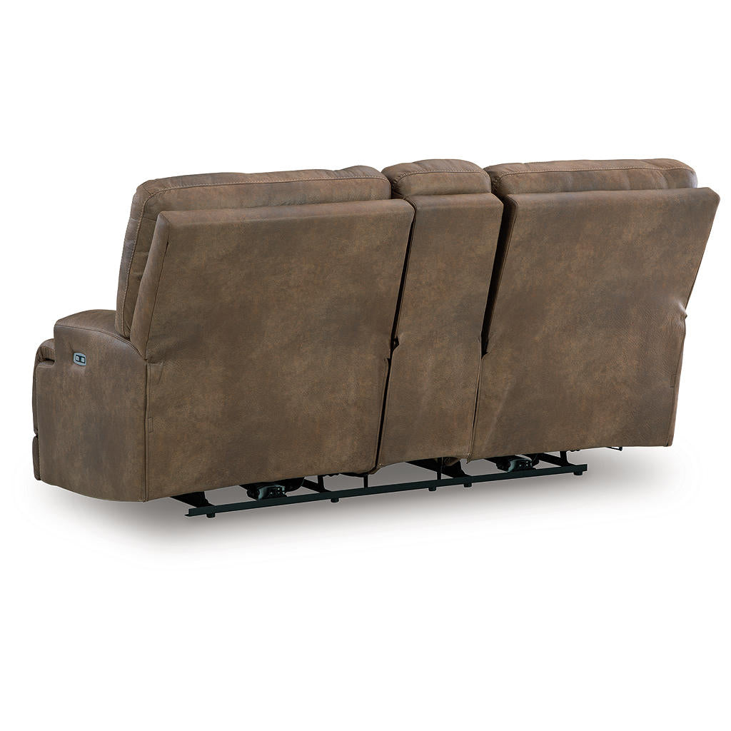 Beckley Place Power Reclining Loveseat with Console Signature Design by Ashley® Living Room