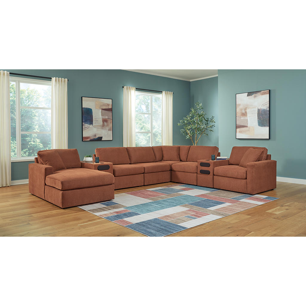 Modmax 8-Piece Sectional with Audio System and Chaise Signature Design by Ashley® Living Room