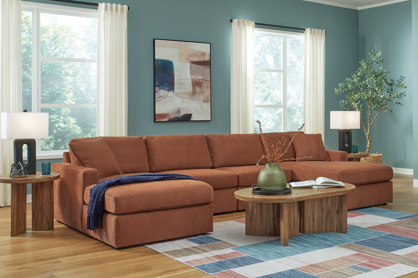 Modmax 4-Piece Sectional with Chaise