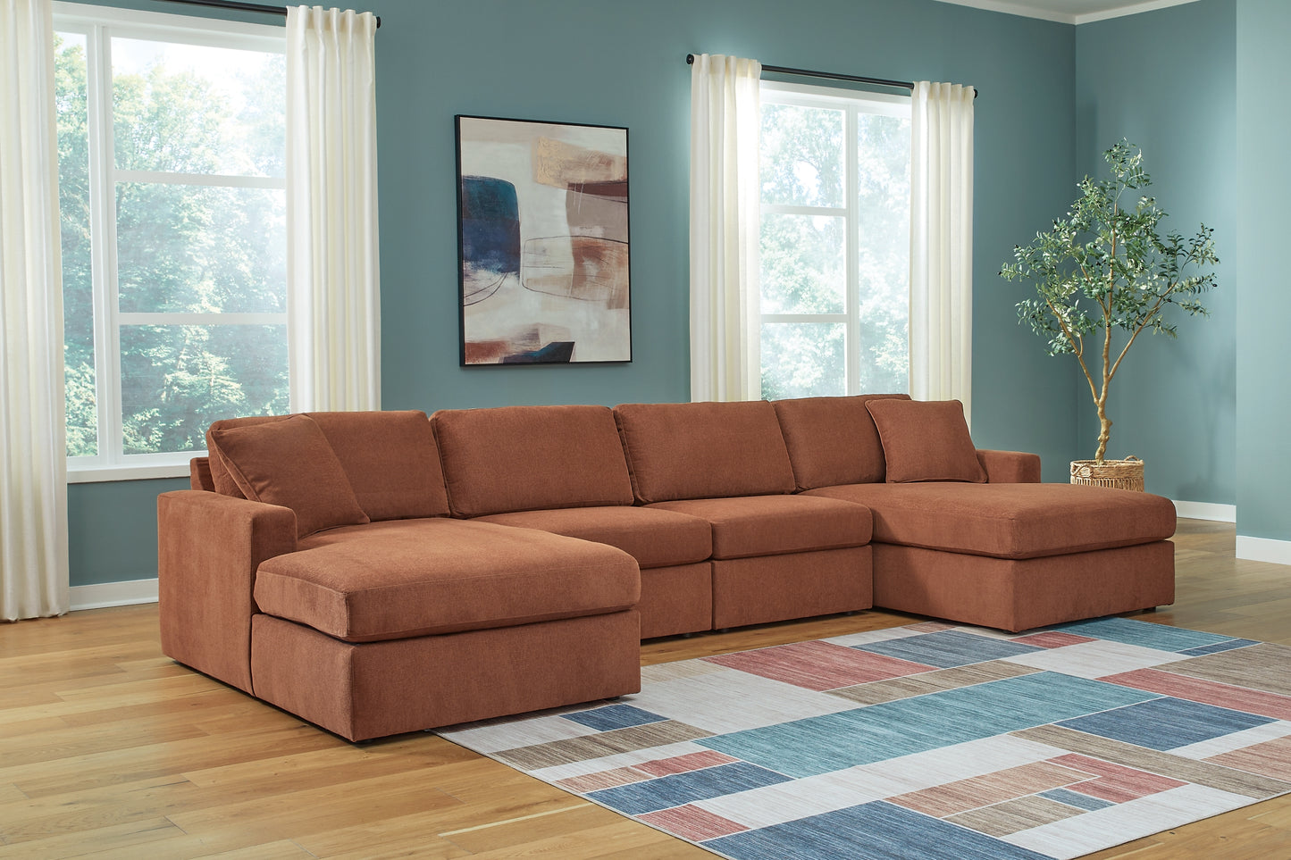 Modmax 4-Piece Sectional with Chaise