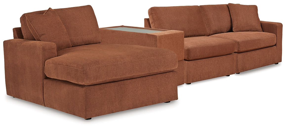 Modmax 4-Piece Sectional with Chaise