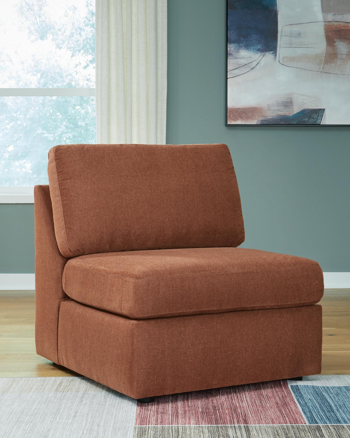 Modmax 7-Piece Modular Sectional and 2 Ottomans — Pit Build Signature Design by Ashley® Living Room