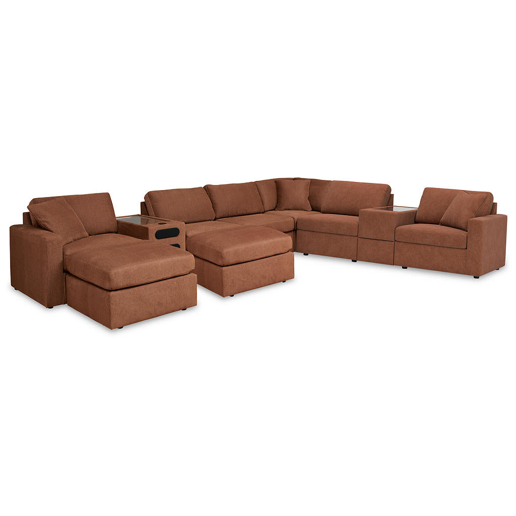 Modmax 8-Piece Sectional and 2 Ottomans Signature Design by Ashley® Uncategorized