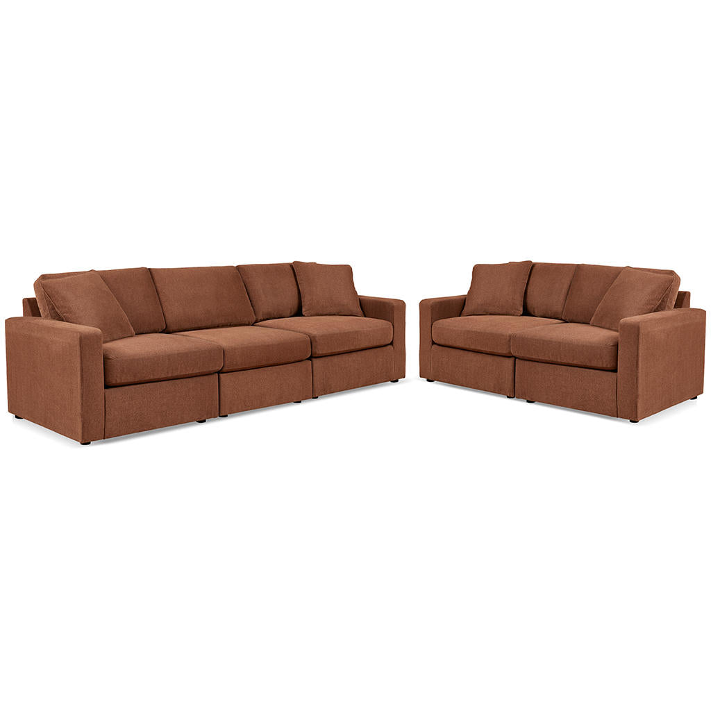 Modmax 3-Piece Sectional Sofa and 2-Piece Sectional Loveseat Signature Design by Ashley® Uncategorized