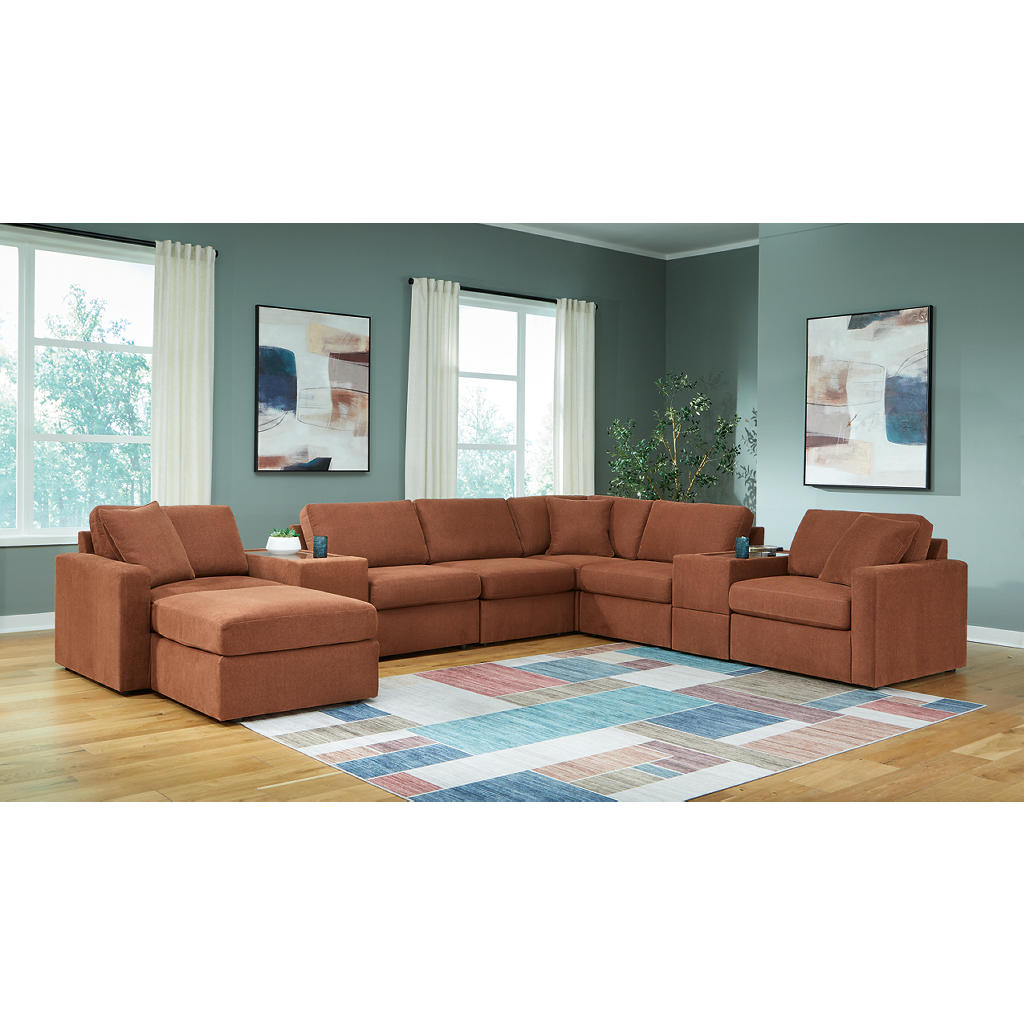 Modmax 8-Piece Sectional and Ottoman Signature Design by Ashley® Uncategorized