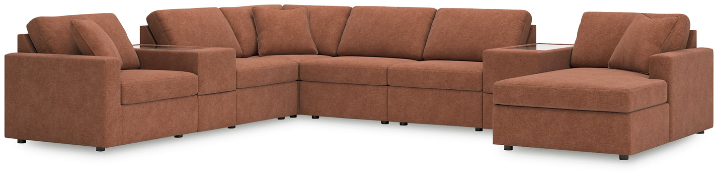 Modmax 8-Piece Sectional with Chaise