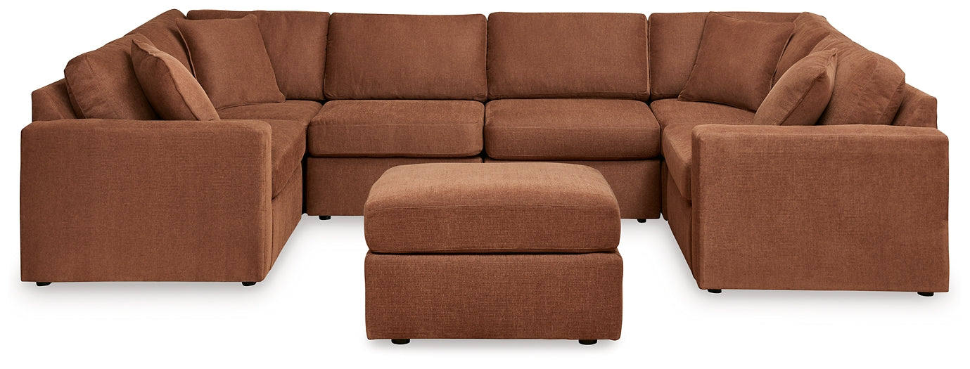 Modmax 6-Piece Sectional and Ottoman