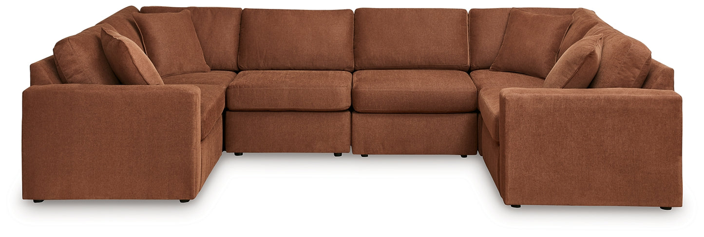 Modmax 6-Piece Sectional and Ottoman