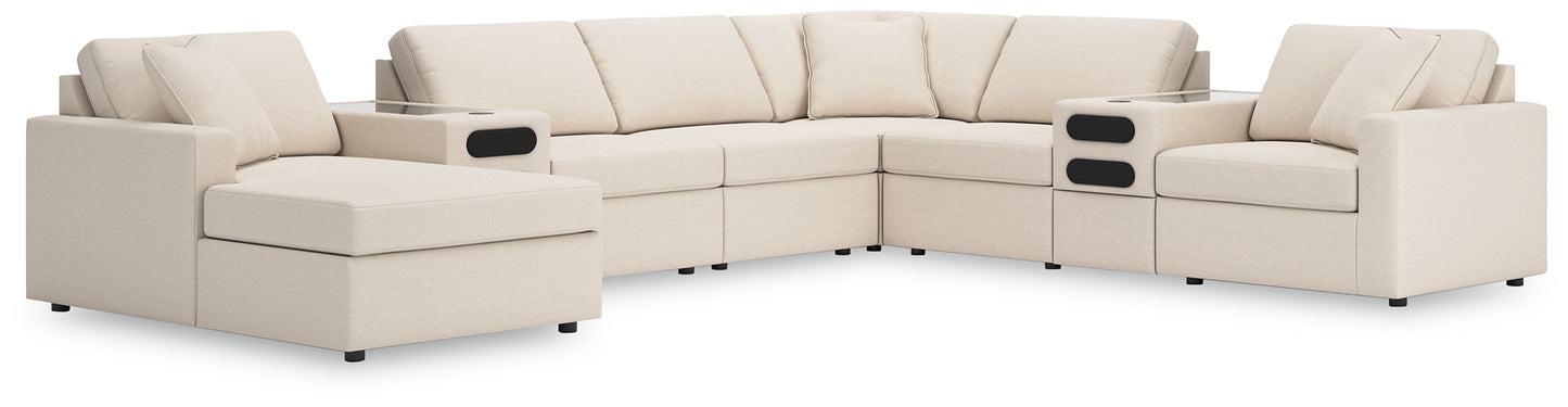 Modmax 8-Piece Sectional with Audio System and Chaise