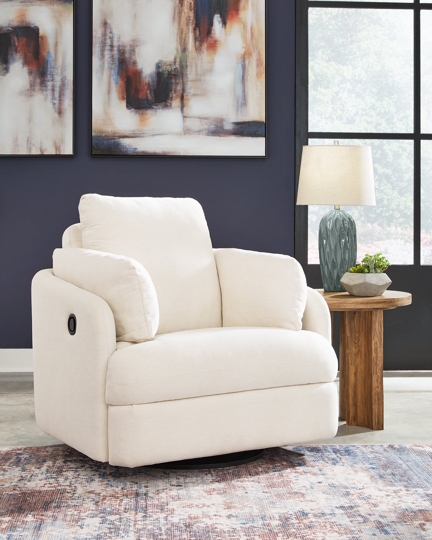 Modmax 5-Piece Sectional and Swivel Glider Recliner