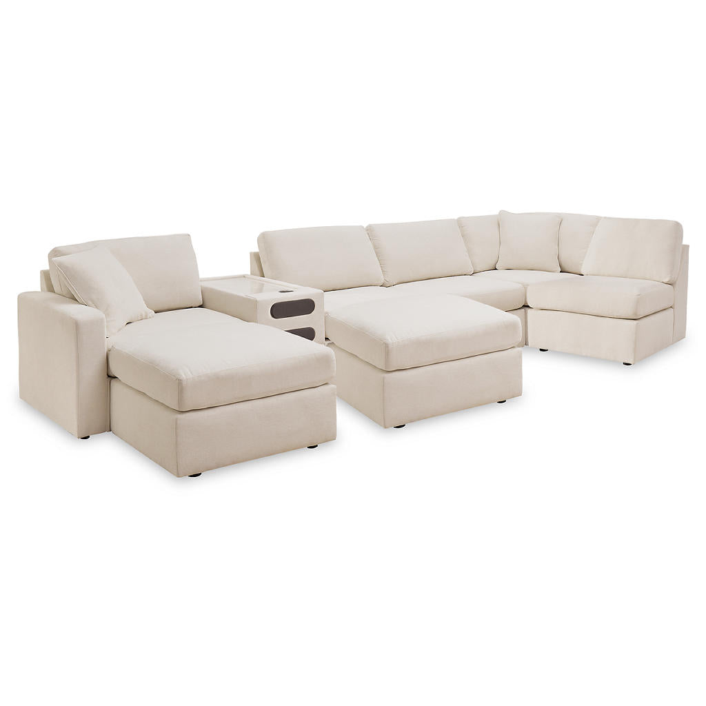 Modmax 6-Piece Sectional and 2 Ottomans Signature Design by Ashley® Uncategorized