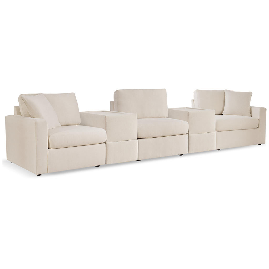 Modmax 5-Piece Sectional and 3 Ottomans Signature Design by Ashley® Uncategorized