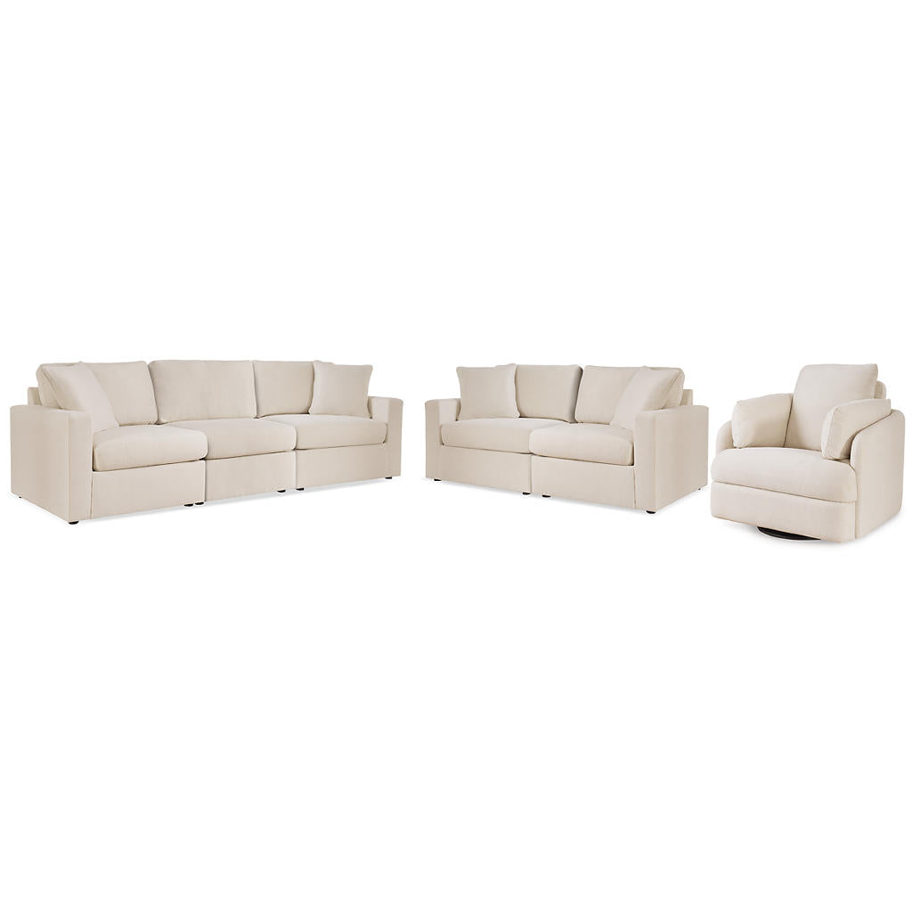 Modmax 3-Piece Sectional Sofa, 2-Piece Sectional Loveseat and Swivel Glider Recliner Signature Design by Ashley® Uncategorized