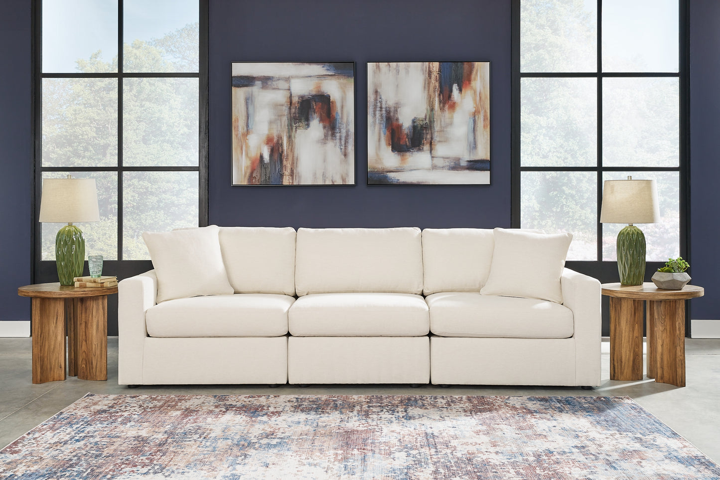 Modmax 3-Piece Sectional and Ottoman