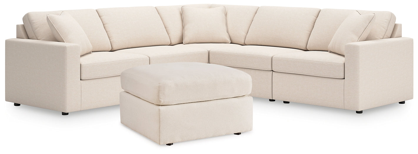 Pillar Peak 5-Piece Sectional with Ottoman