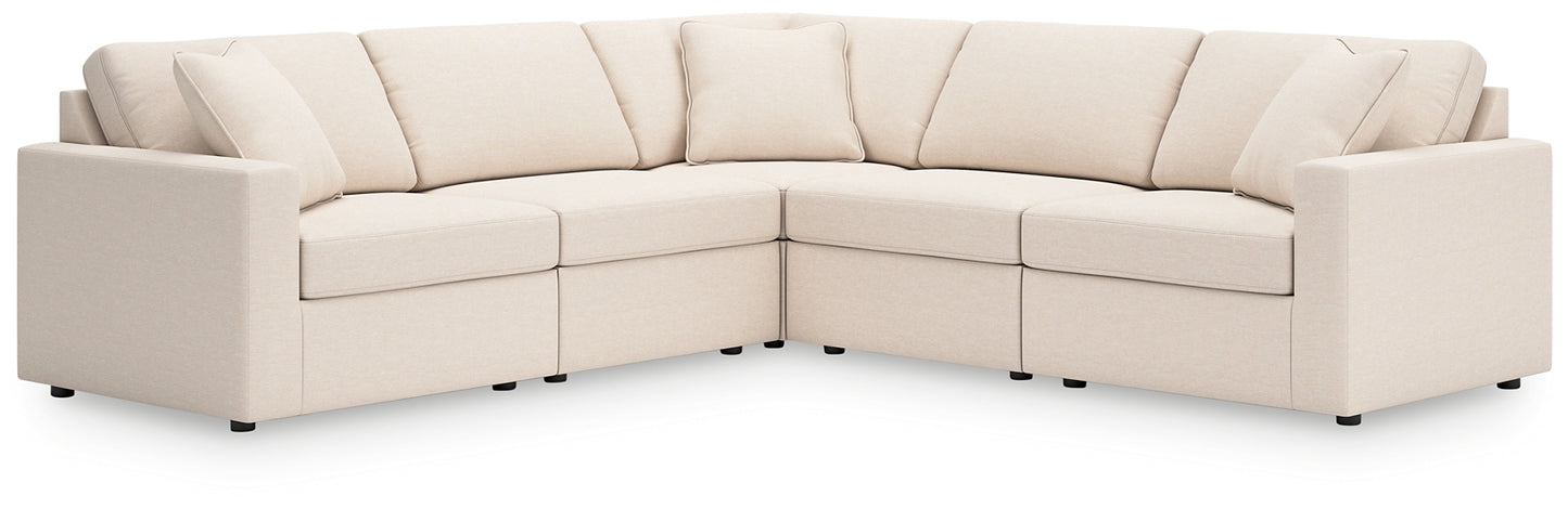 Pillar Peak 5-Piece Sectional with Ottoman