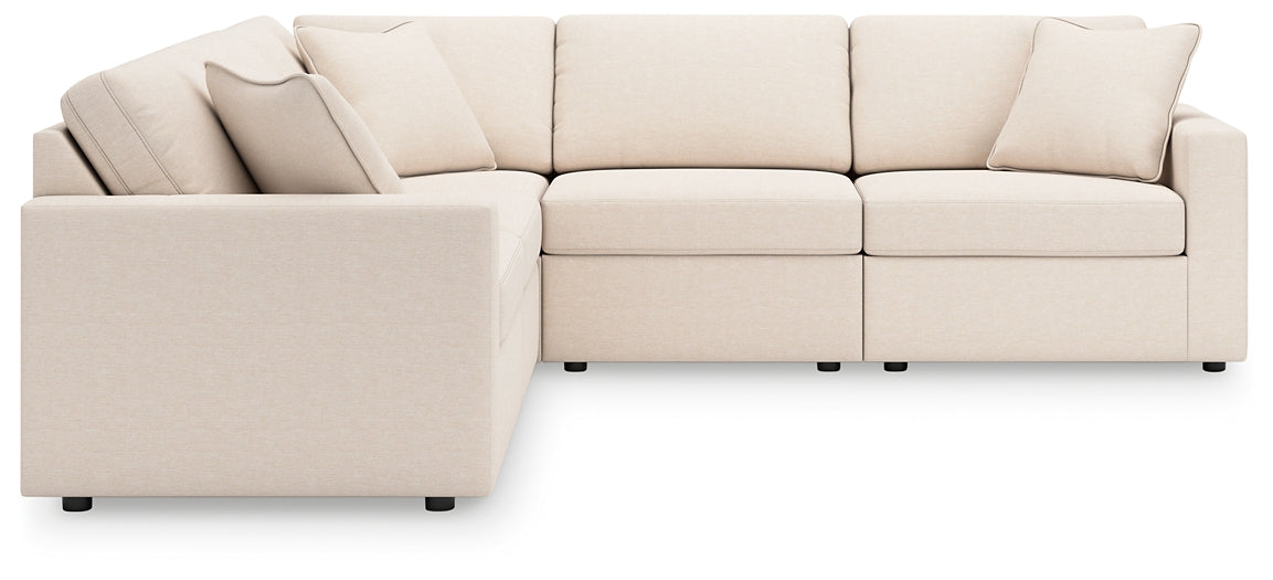 Pillar Peak 5-Piece Sectional with Ottoman
