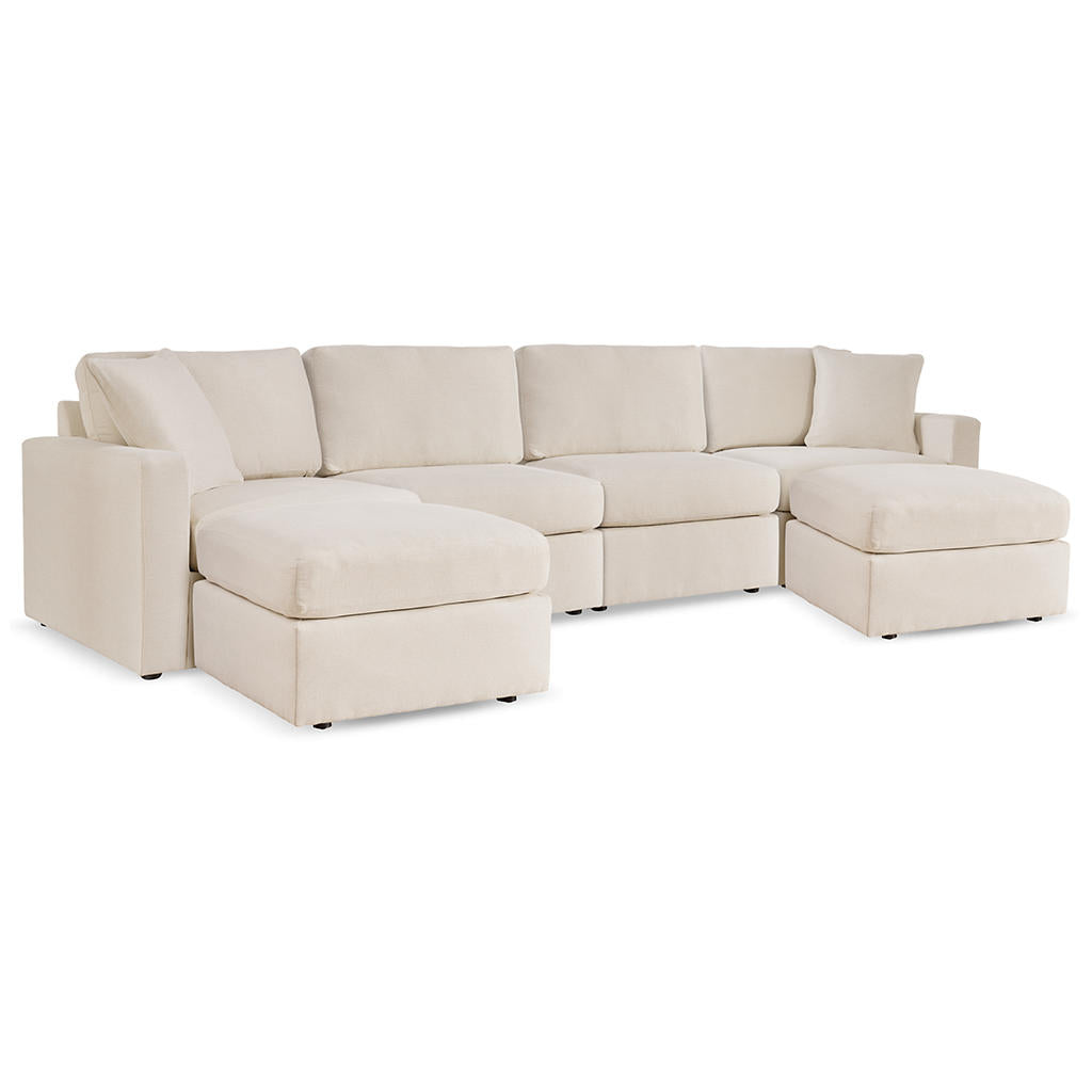 Modmax 4-Piece Sectional and 2 Ottomans Signature Design by Ashley® Uncategorized