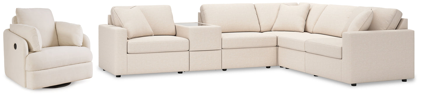 Pillar Peak 6-Piece Sectional with Recliner