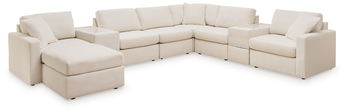 Modmax 8-Piece Sectional and Ottoman