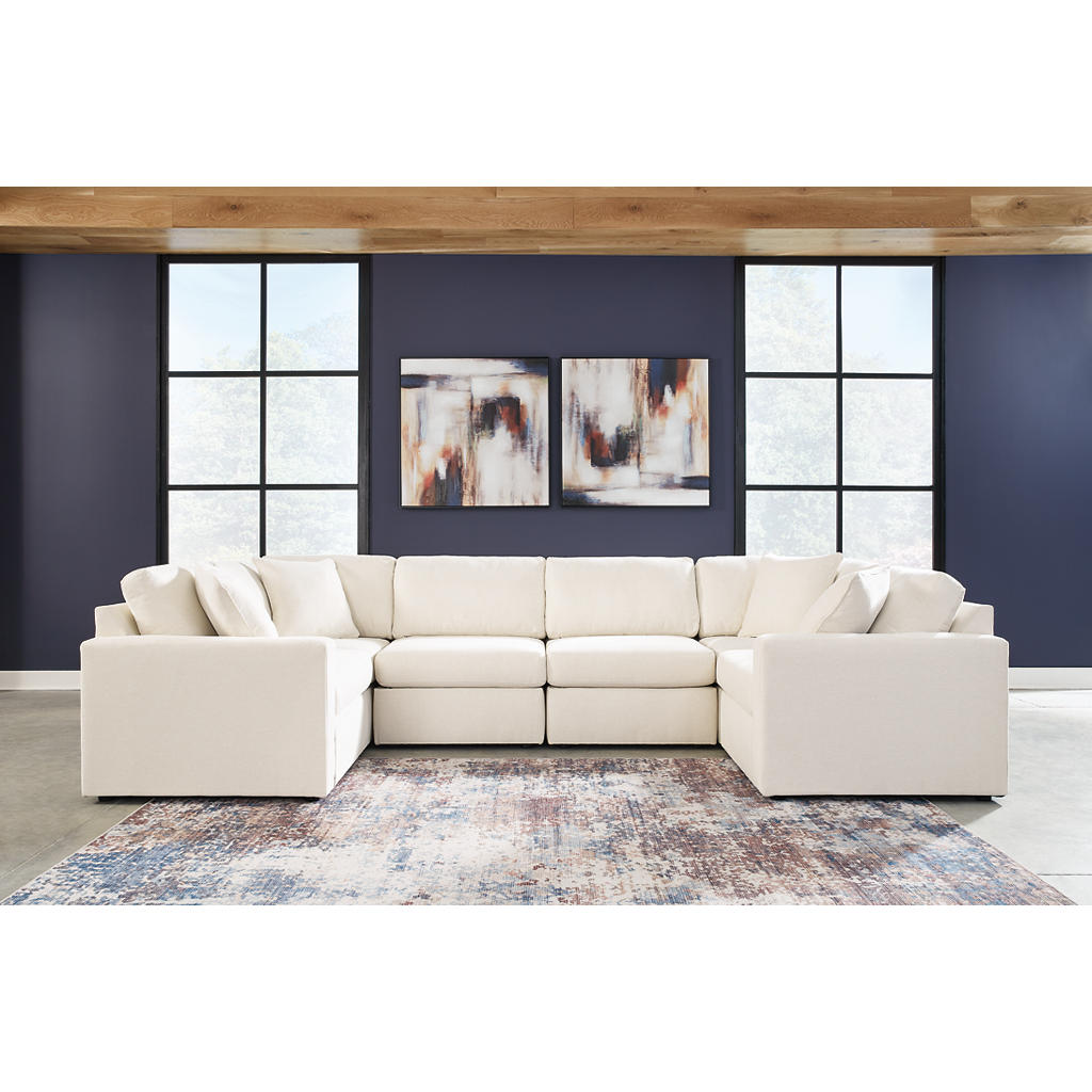 Modmax 6-Piece Sectional and Ottoman Signature Design by Ashley® Uncategorized