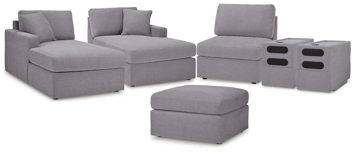 Modmax 5-Piece Sectional and Ottoman