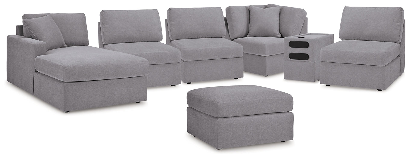 Modmax 6-Piece Sectional with Chaise and Ottoman