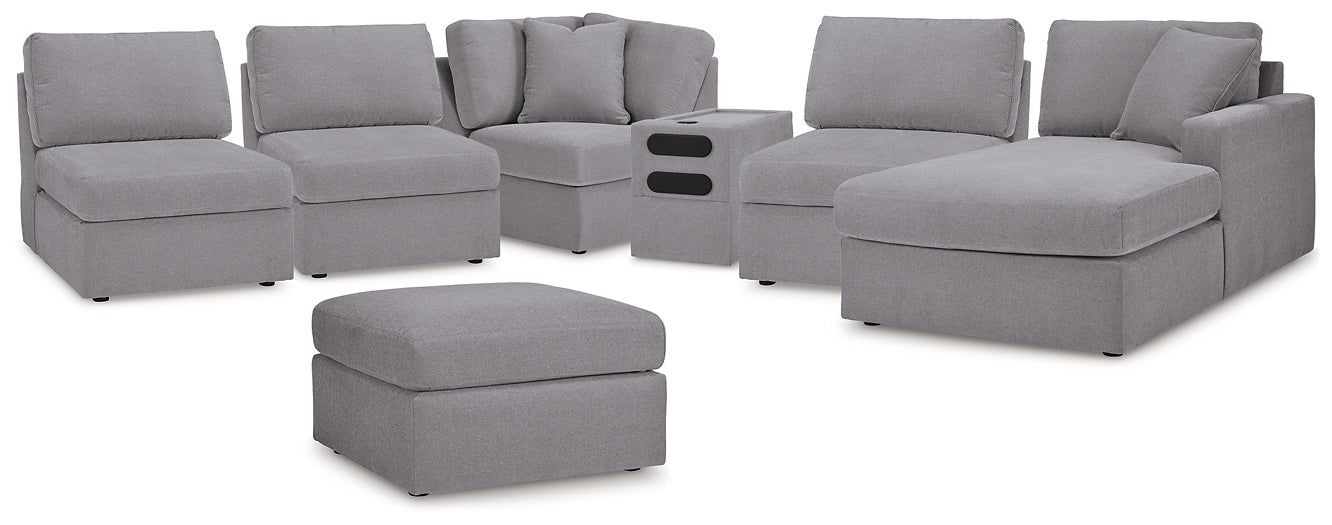 Modmax 6-Piece Sectional with Chaise and Ottoman