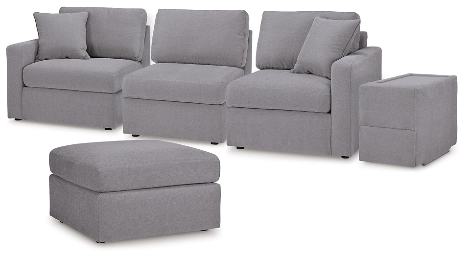 Modmax 4-Piece Sectional and Ottoman