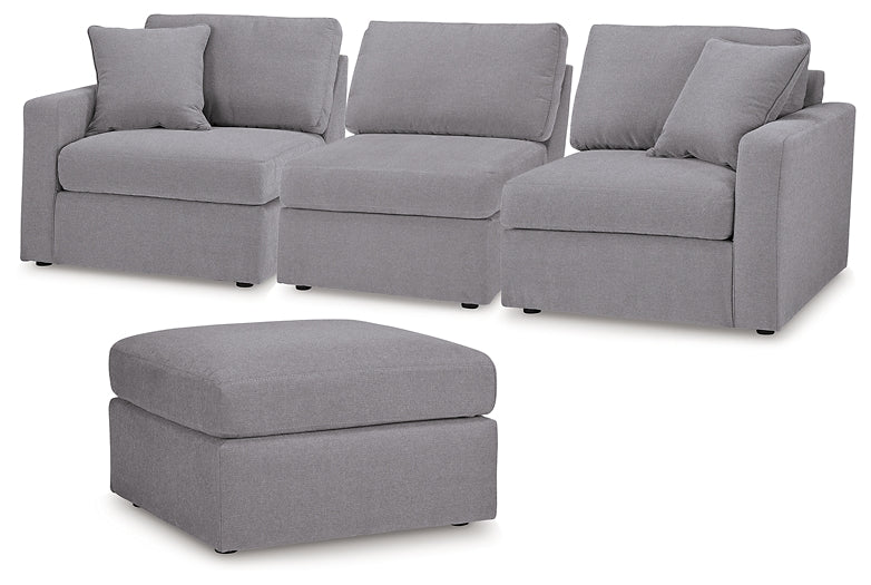 Modmax 3-Piece Sectional and Ottoman