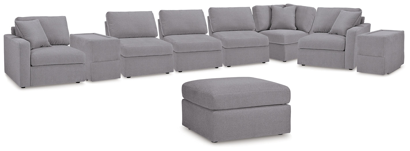 Modmax 8-Piece Sectional and Ottoman