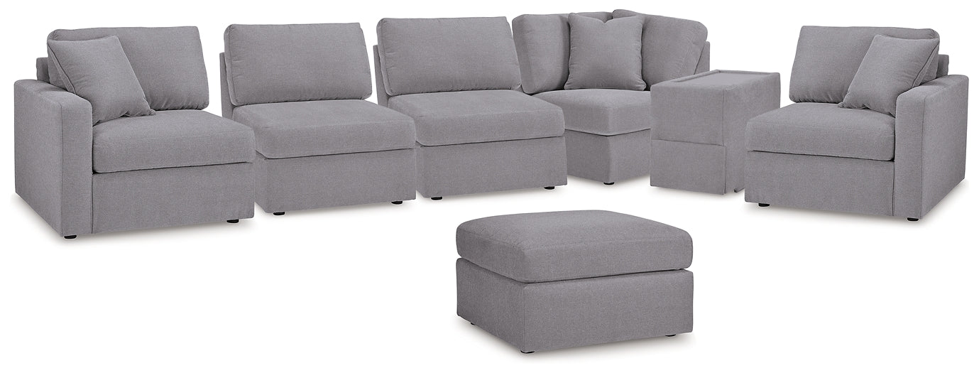 Modmax 6-Piece Sectional and Ottoman