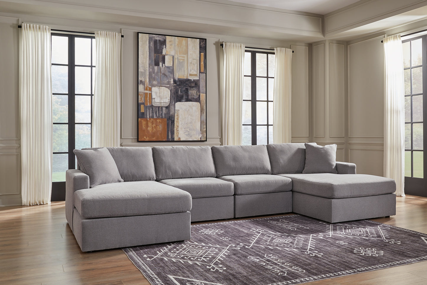 Modmax 4-Piece Sectional with Chaise