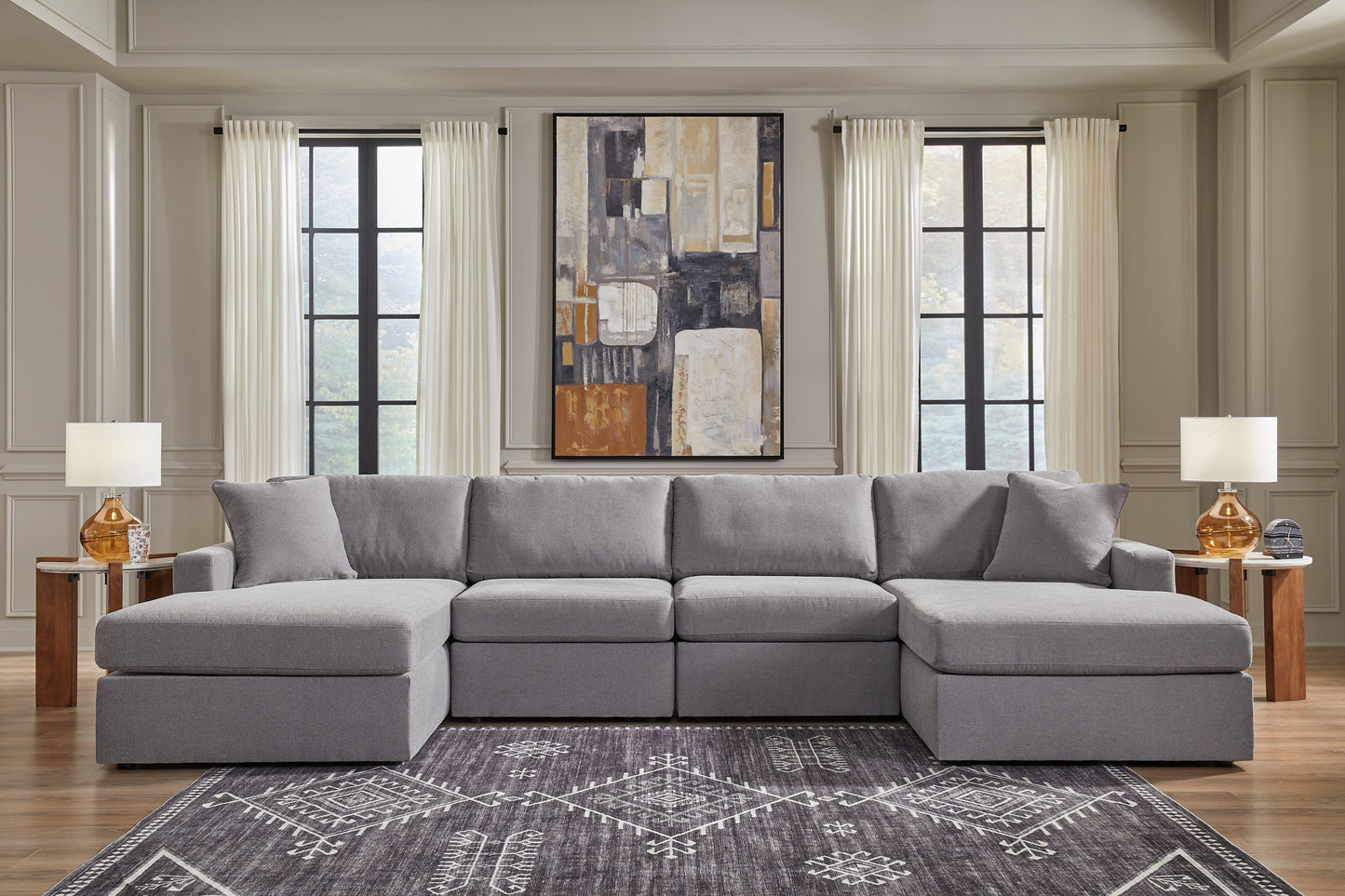 Modmax 4-Piece Sectional with Chaise