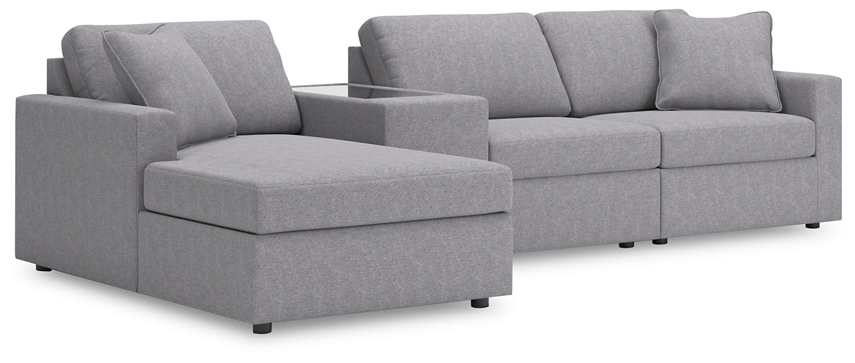 Modmax 4-Piece Sectional with Chaise