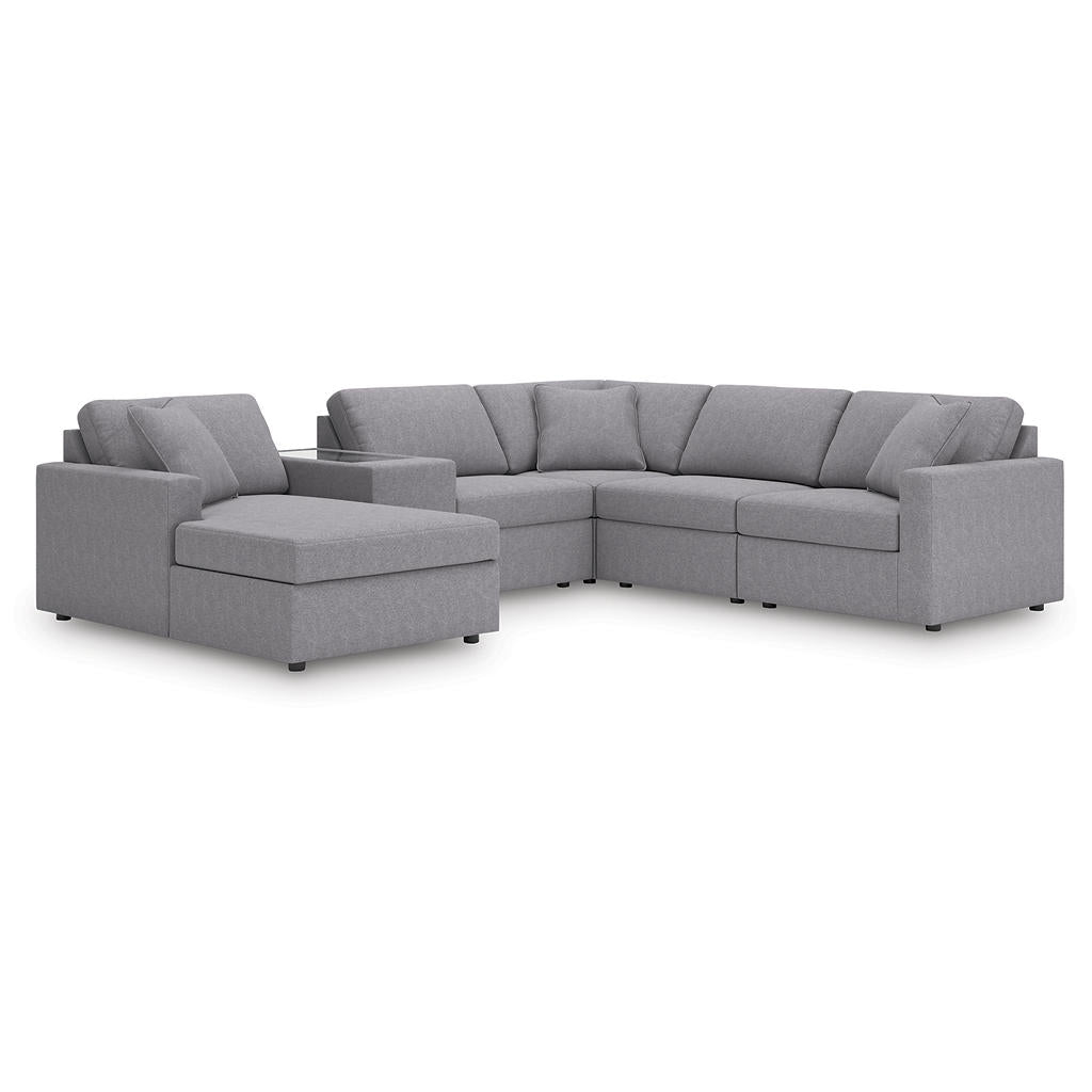 Modmax 6-Piece Sectional with Chaise Signature Design by Ashley® Living Room