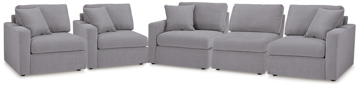 Modmax 3-Piece Sectional Sofa and 2-Piece Sectional Loveseat