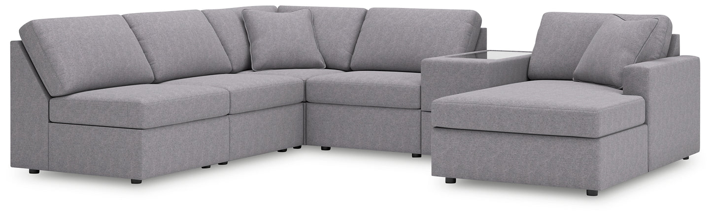 Modmax 6-Piece Sectional with Chaise