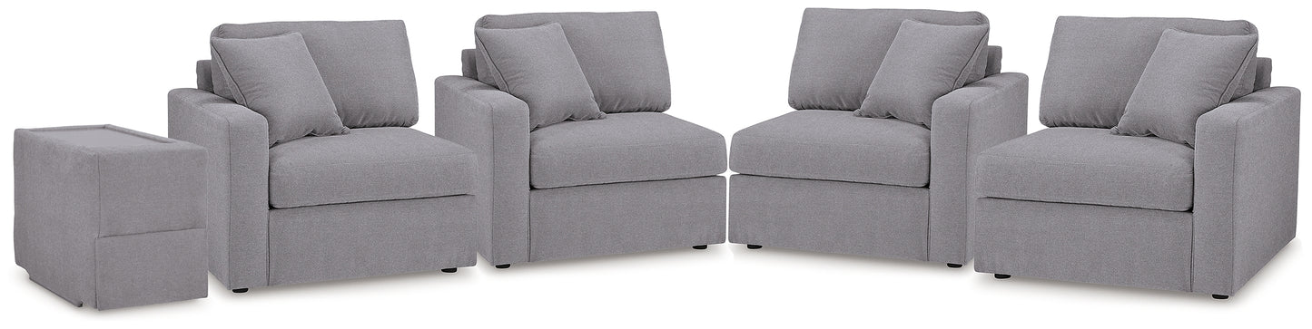 Modmax 3-Piece Sectional Sofa and 2-Piece Sectional Loveseat