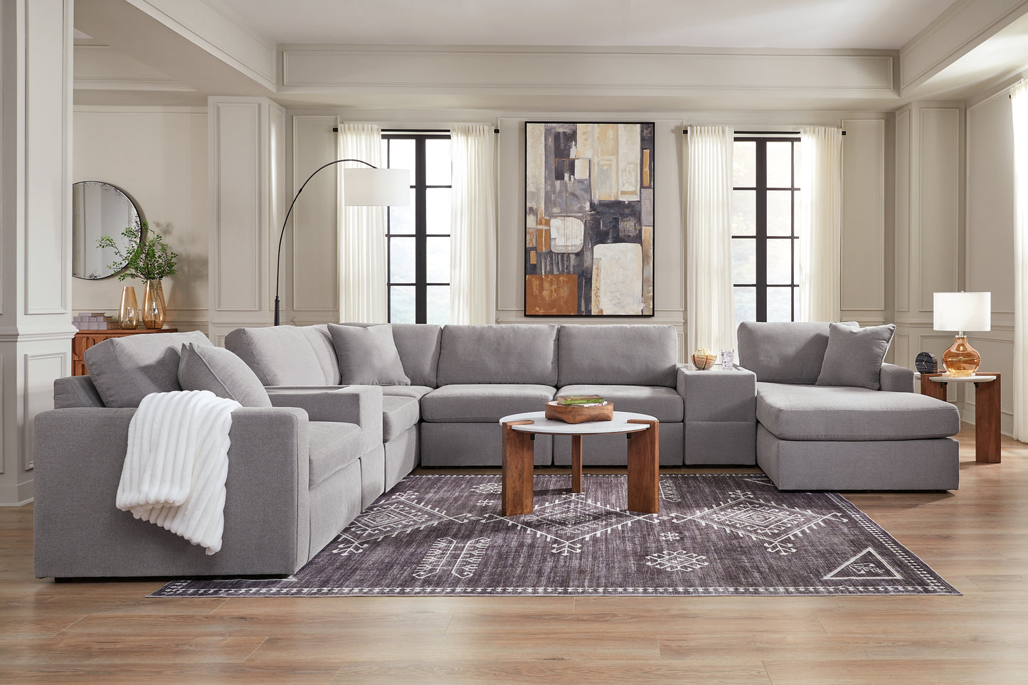 Modmax 8-Piece Sectional with Chaise