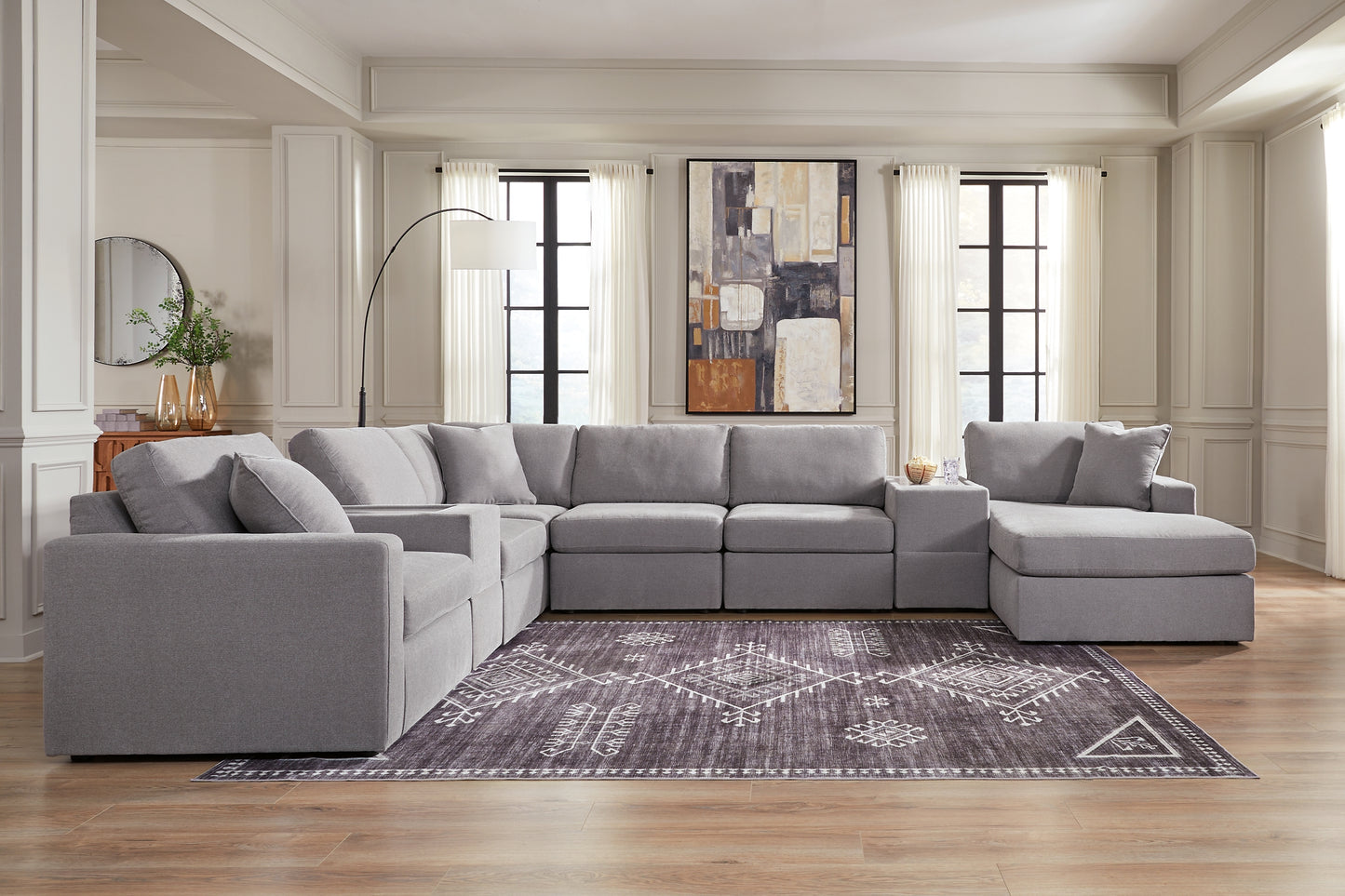 Modmax 8-Piece Sectional with Chaise