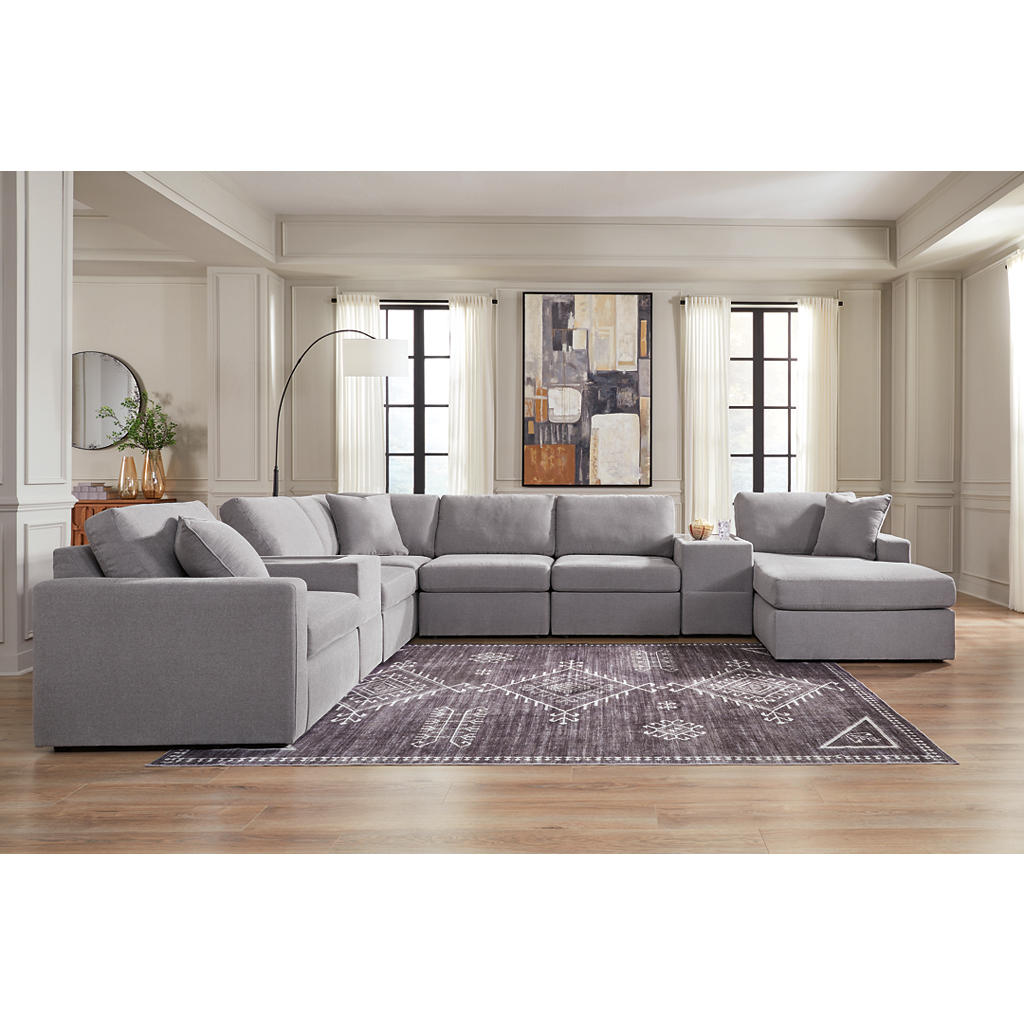 Modmax 8-Piece Sectional with Chaise Signature Design by Ashley® Living Room