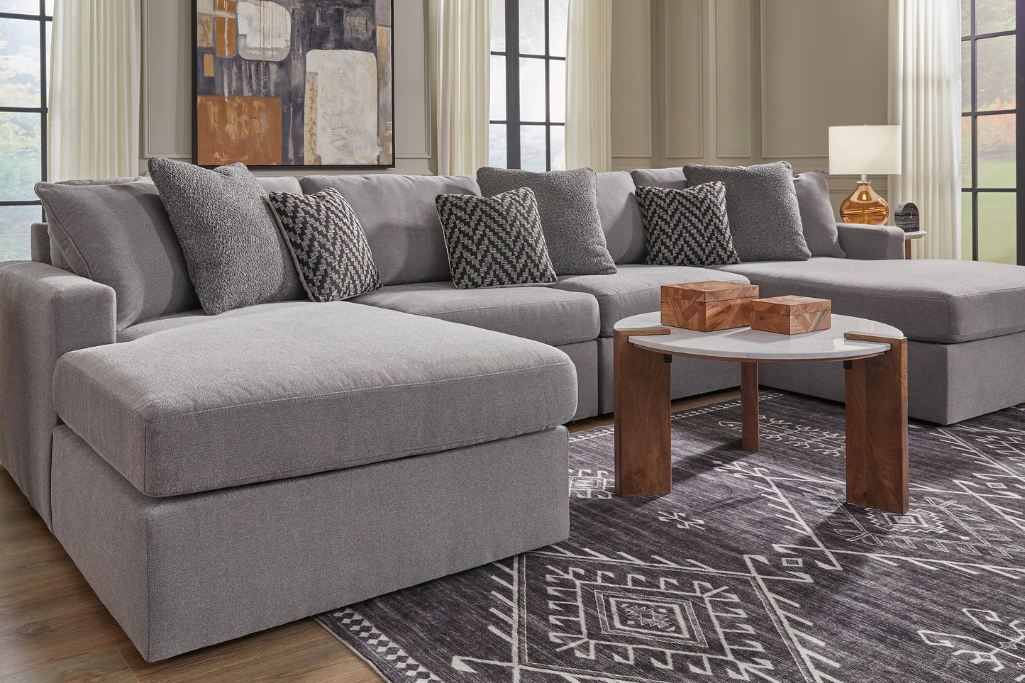 Modmax 4-Piece Sectional with Chaise