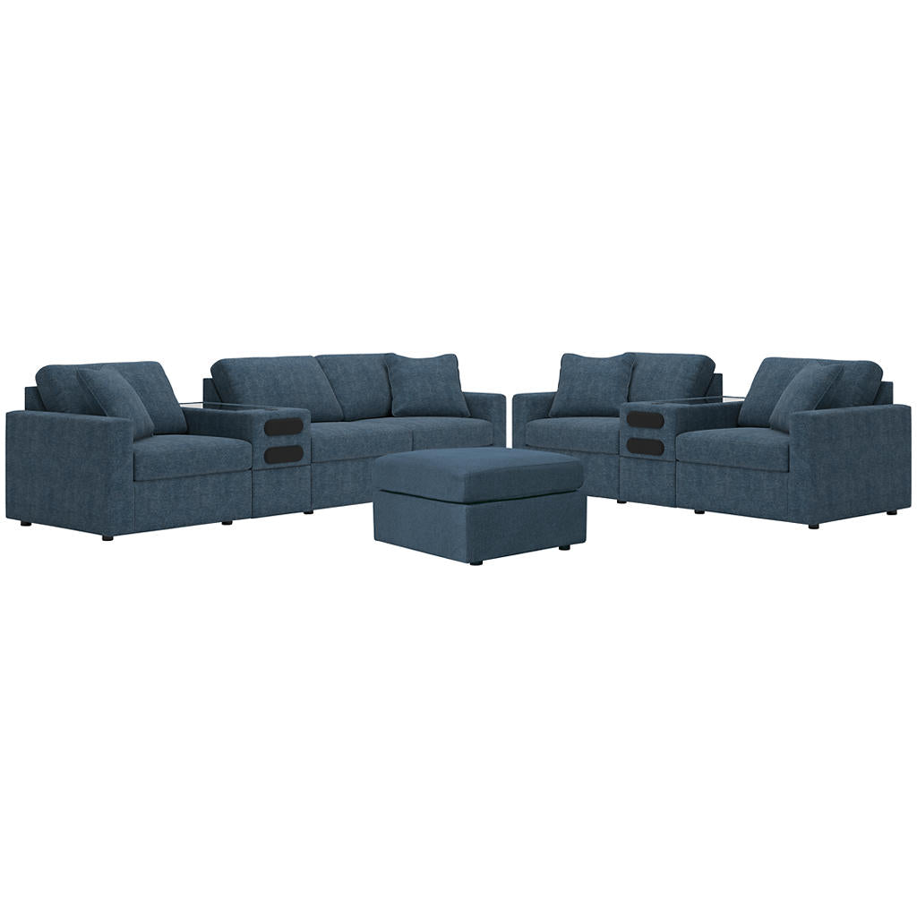 Modmax 4-Piece Sectional Sofa, 3-Piece Sectional Loveseat and Ottoman Signature Design by Ashley® Uncategorized