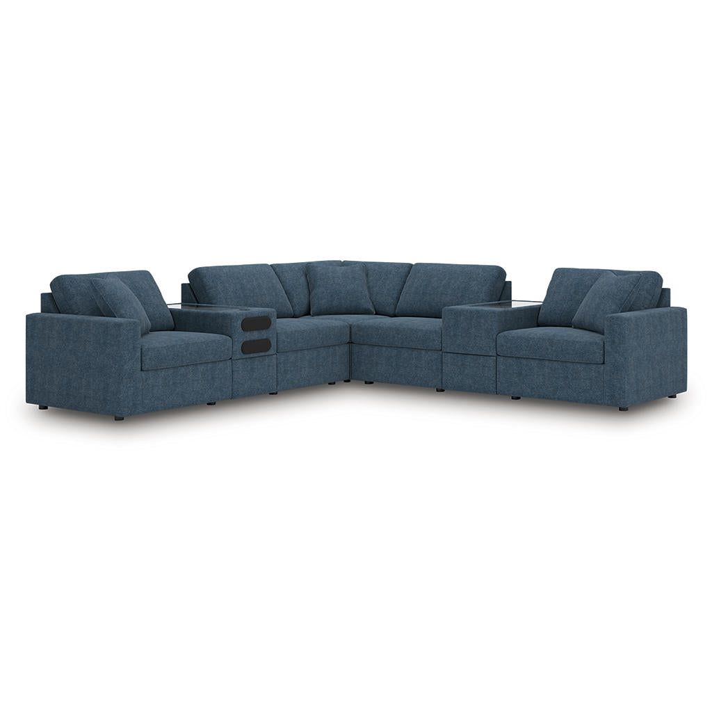 Modmax 7-Piece Balanced Sectional with Audio and Storage Consoles Signature Design by Ashley® Living Room